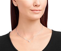 Collana Swarovski Donna Sparkling Dance Round in Lega metallica Cristallo 5286137 - 5286137